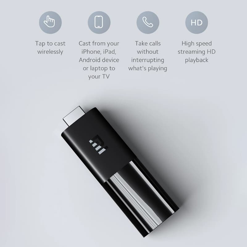 Mi TV Stick Android TV 9.0 Quad-Core 1080P Dolby DTS HD Dual Decoding Googl