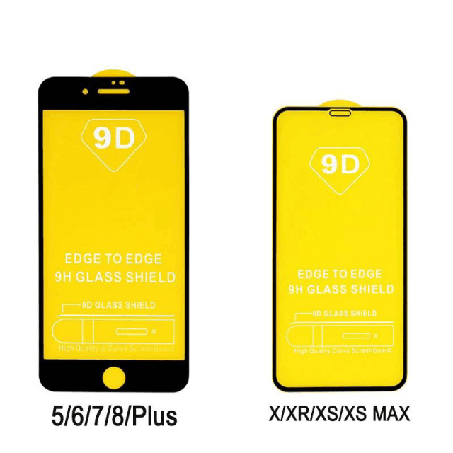 9D Curved Tempered Glass Full Glue Edge to Edge Premium Glas