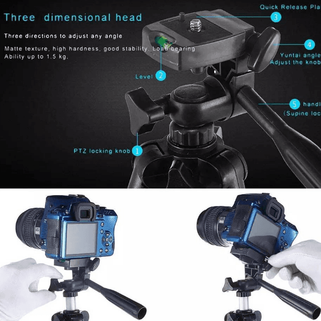 Mini Camera Tripod Stand Holder 3110 Aluminium