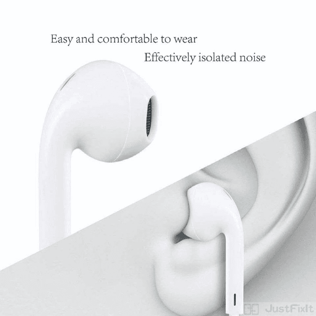Lighting Earphone Wired Headphones HiFi Stereo Earbuds