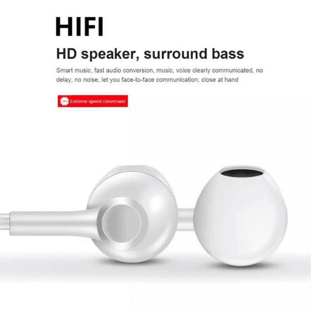 Xiaomi Shark Super Bass Stereo 3.5mm In-Ear Earphone Sport