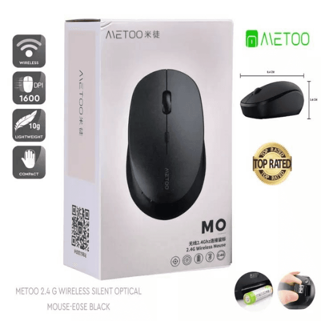 Wireless Mouse METOO MO 2.4GHz Silent click Wireless Mouse