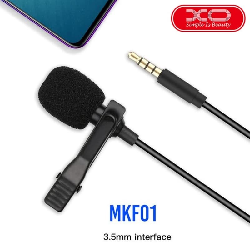 XO-MKF 01 Lavalier Microphone 5M Length