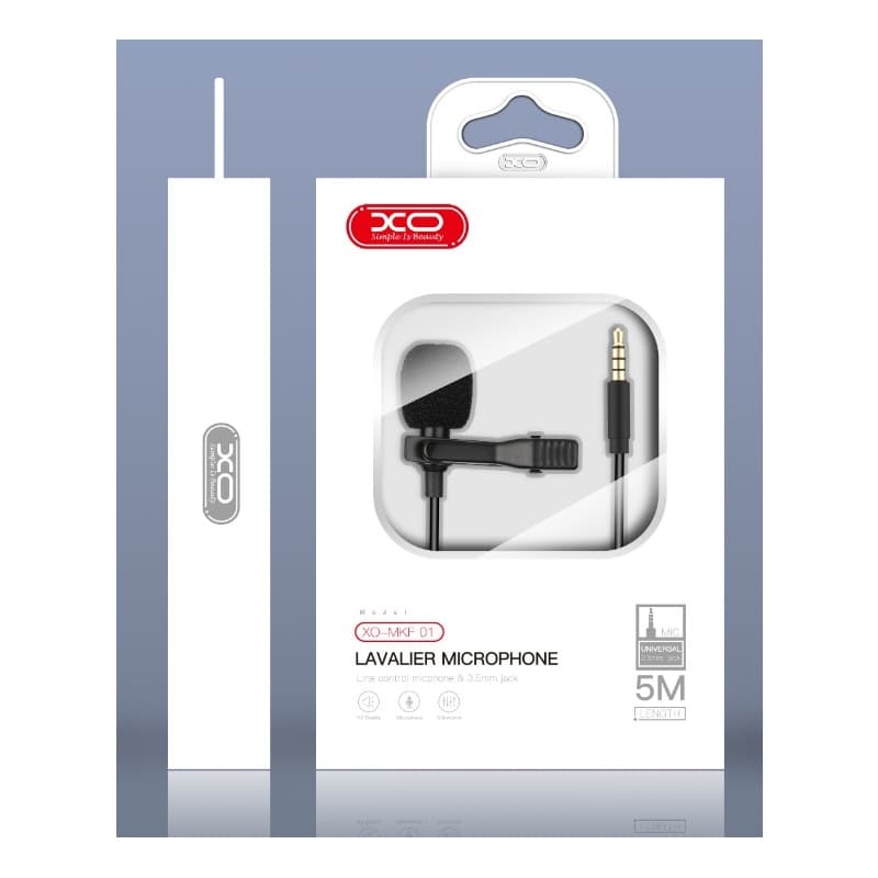 XO-MKF 01 Lavalier Microphone 5M Length