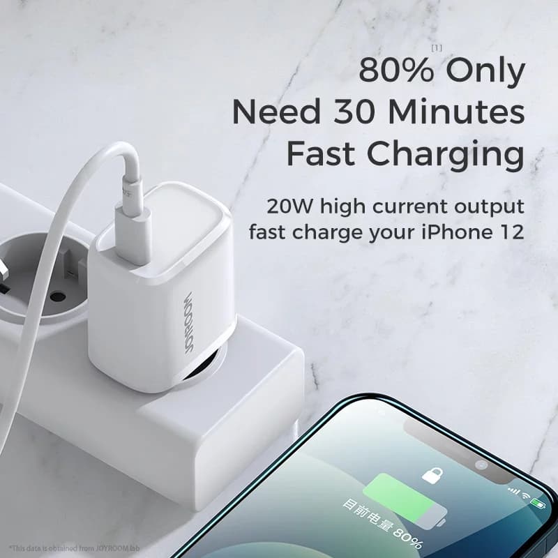 JOYROOM 20w PD Fast USB-C Adapter Best For iPhone