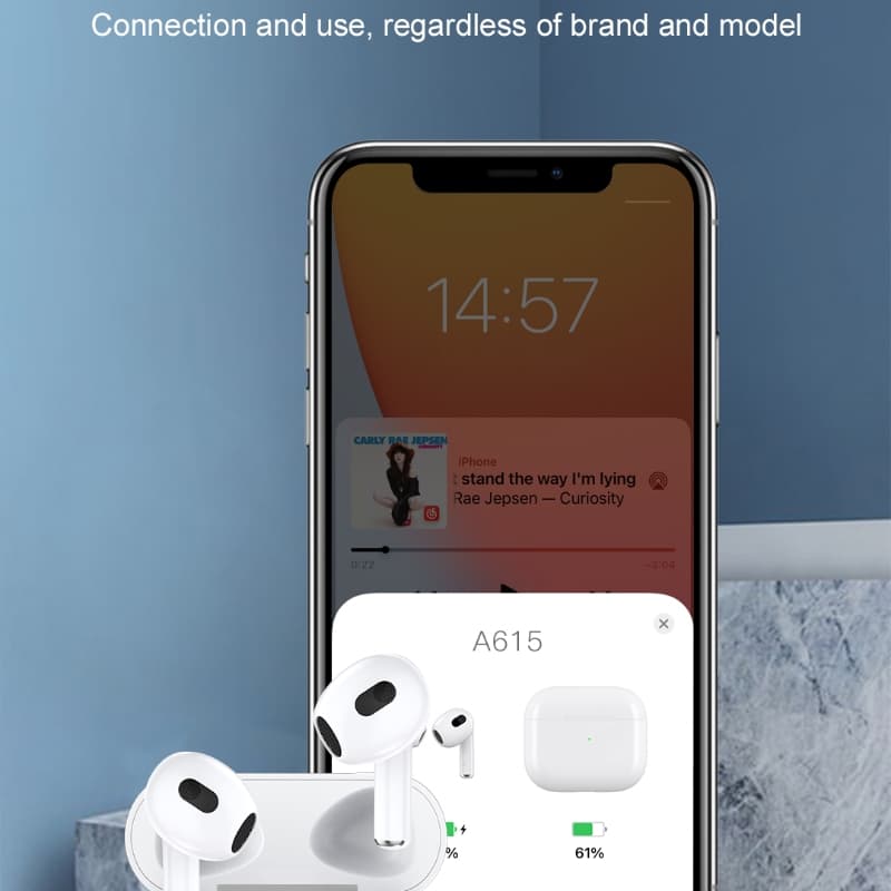 ASPOR A615 Wireless Bluetooth Headset Wireless Charging