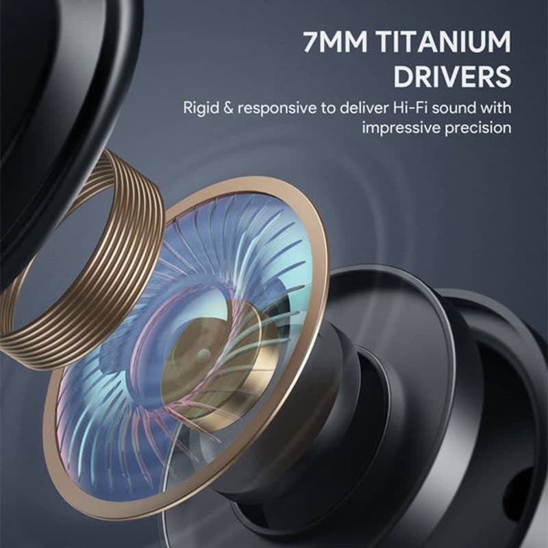 Aukey EP-T31 Wireless Charging Earbuds Elevation in-ear Detection Black