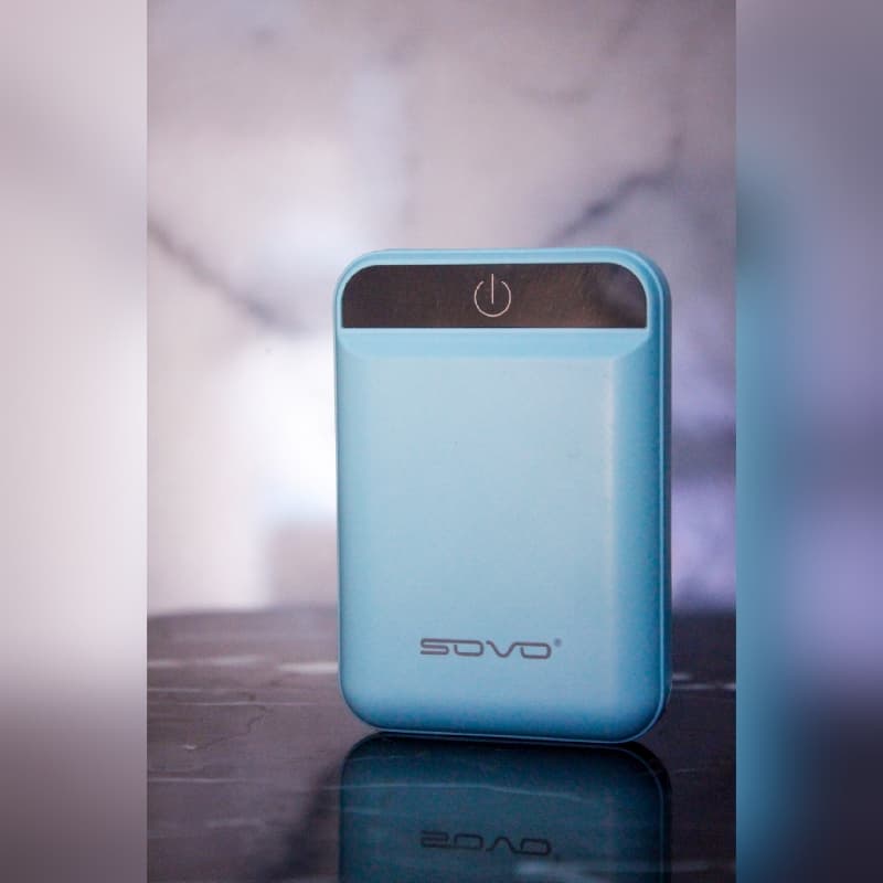 SOVO Mini Power Bank 10000mah With led Display Fast Charging & Mate Finish
