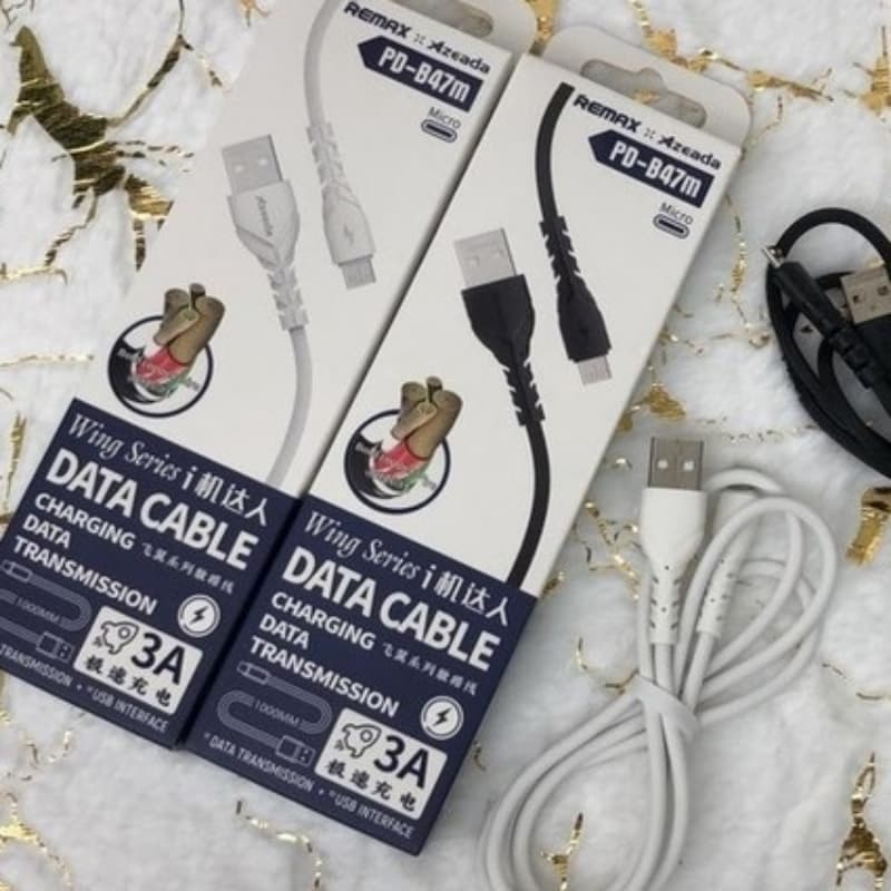 PRODA CABLE AZEADA WING SERIES FOR USB TYPE-C & LIGHTNING 3A WHITE