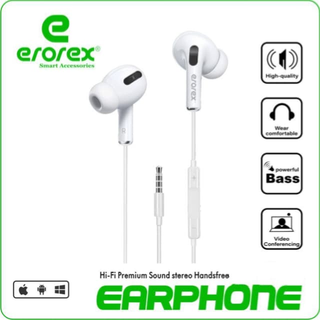 erorex M-13 Super Bass Stereo Earphone