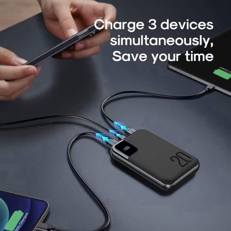 JOYROOM JR-QP190 Mini 20w Fast PD 10000mAh Power Bank