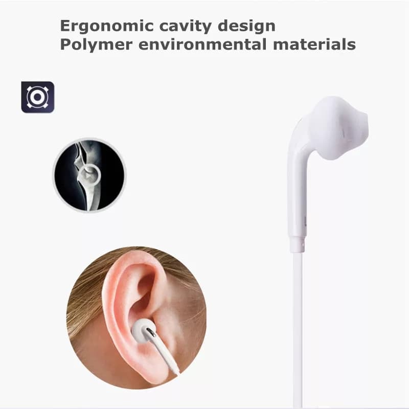 SAMSUNG EO-EG920L Earphones Wired Black/White with Mic 1.2m In-ear Stereo S