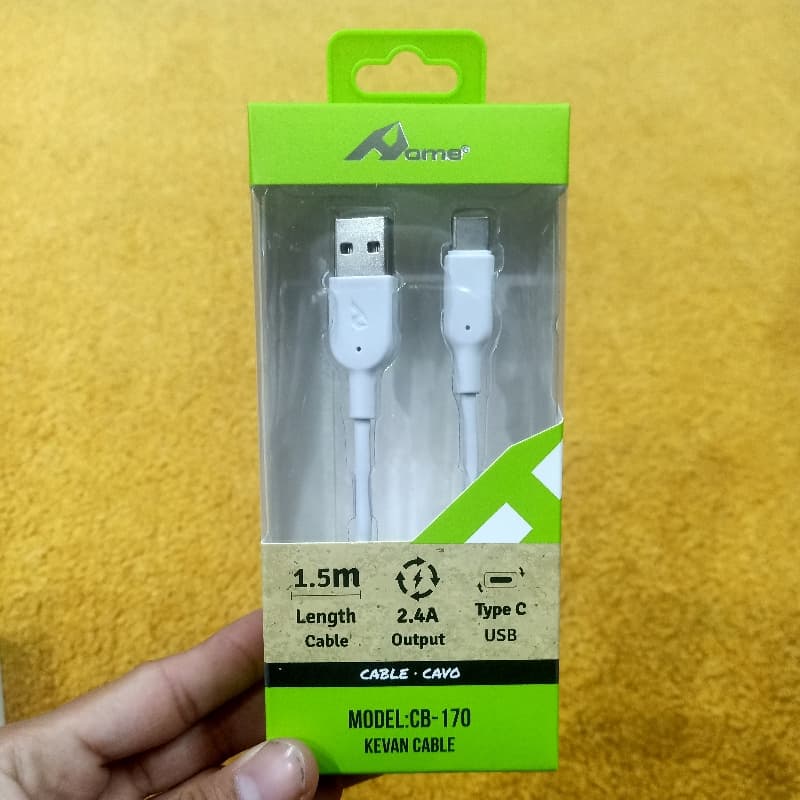 Aome 2.4A 1.5m Type-C Fast Turbo Charging Cable