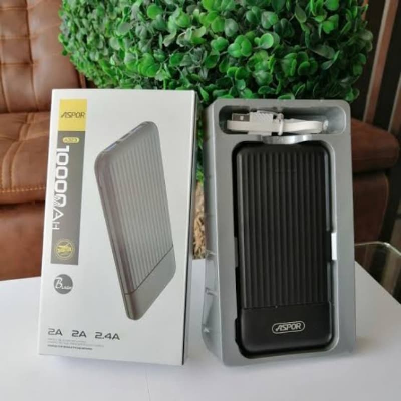 ASPOR 10000mAh 2.4A Fast Power Bank