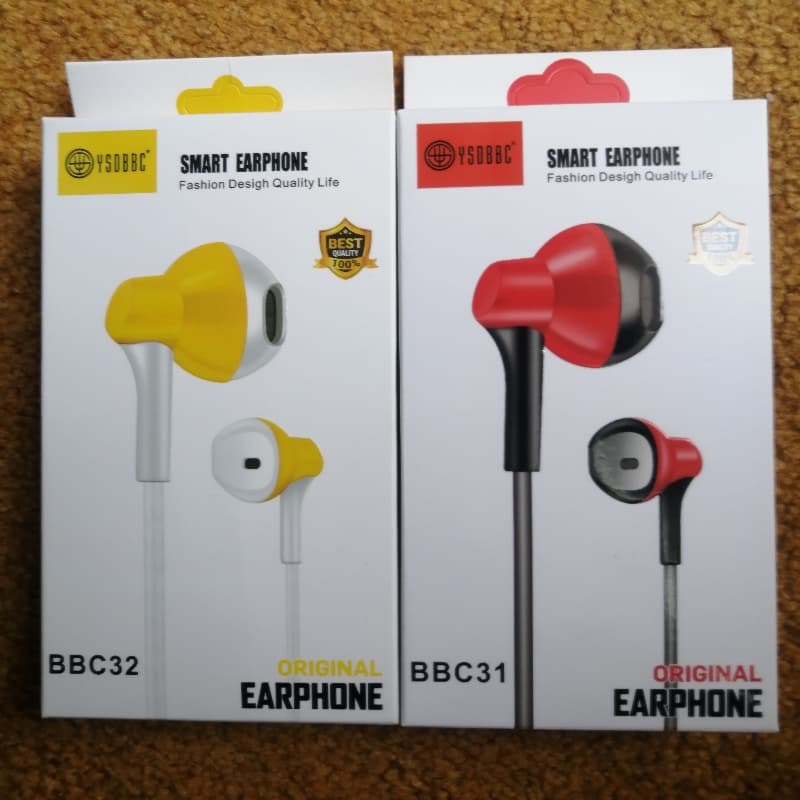 YSD BBC31 & BBC32 Smart Earphone Fashion Design Quality Life Super Bass Sou