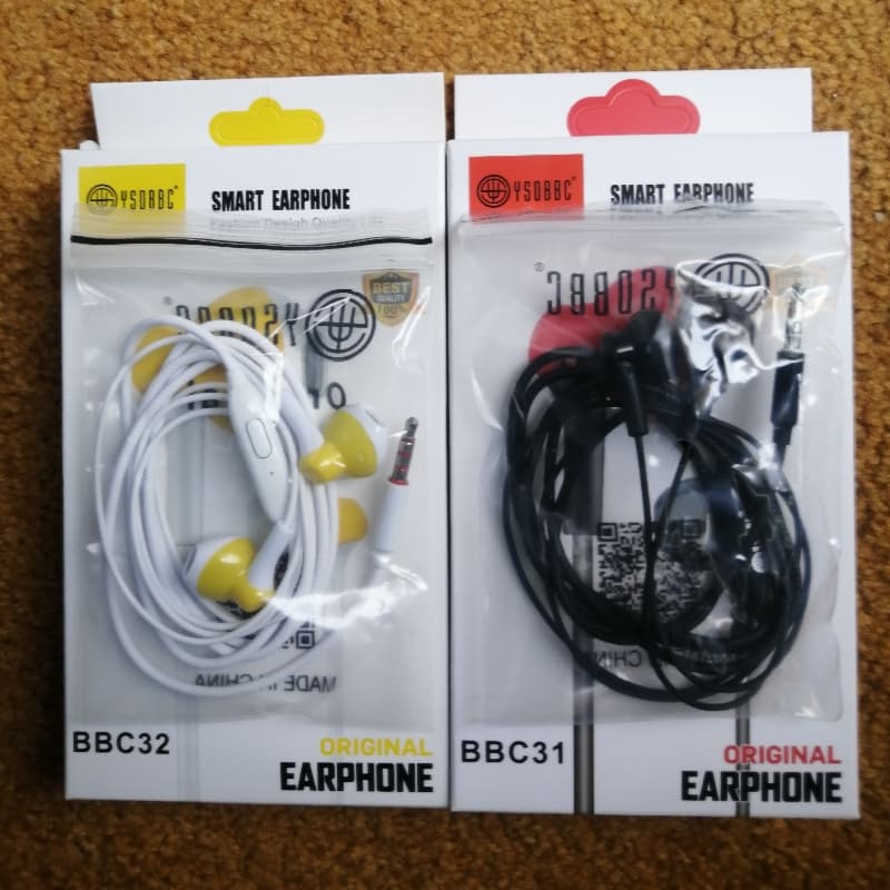 YSD BBC31 & BBC32 Smart Earphone Fashion Design Quality Life Super Bass Sou