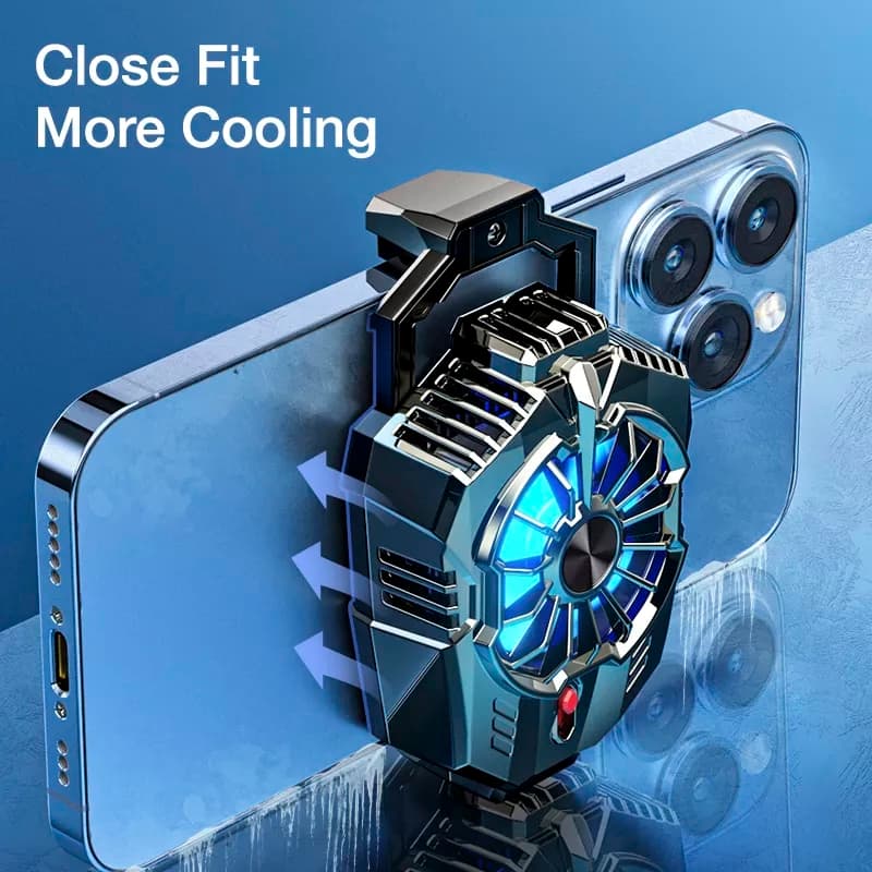 DAMILE Portable Mobile Phone Radiator Phone Cooling Fan Case X20 For PUGB P