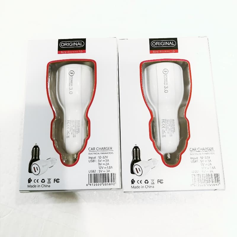 PD Quick Charger 18W 6.0A Car Charger