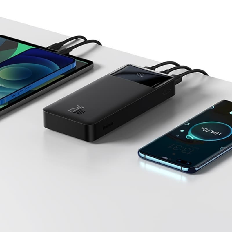 Baseus Bipow Digital Display Power bank 10000mAh 20W Black