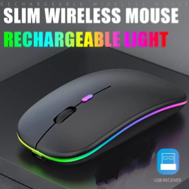 Magic Rechargeable RGB Wireless Mouse