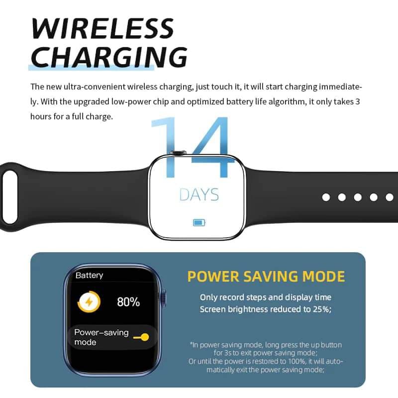 HW7 Max Large 1.92" Full HD AMOLED Display