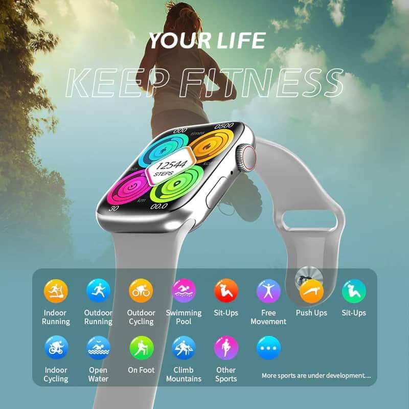 HW7 Max Large 1.92" Full HD AMOLED Display