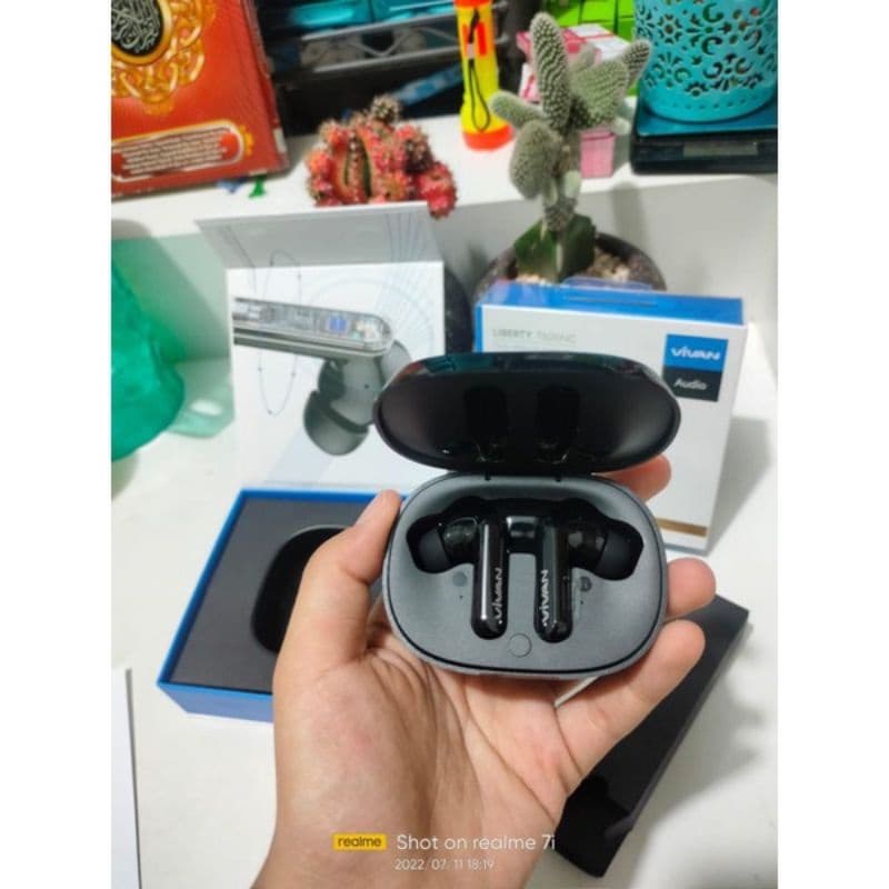 VIVAN Liberty T600NC Gaming Earbuds 45ms Ultra Low Latency Headphone Stereo