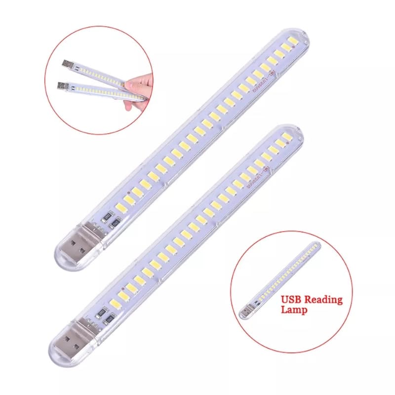 Portable LED USB Light 20 LEDS Book Light Reading