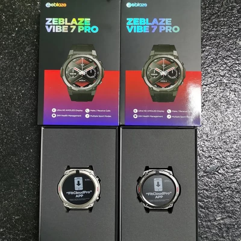 Zeblaze Vibe 7 Pro Smart Watch 1.43'' AMOLED Display Hi-Fi Bluetooth Phone Calls Military-grade Smart Watch