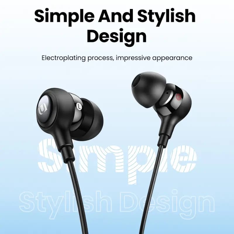 UGREEN Type-C Full Bass Wired In-Ear Earbuds with Microphone Noise Cancelling HiFi Stereo Audio Sound